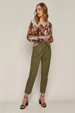 Γυναικεία Υφασμάτινα Medicine - Παντελόνι Basic σκούρο πράσινο 7 Γυναικεία Υφασμάτινα Medicine - Παντελόνι Basic σκούρο πράσινο -Medicine Κατάστημα unnamed file 2492