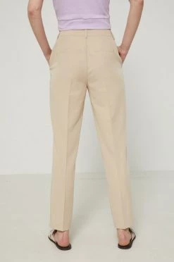 Γυναικεία Υφασμάτινα Παντελόνι Medicine χρώμα: μπεζ -Medicine Κατάστημα unnamed file 2510