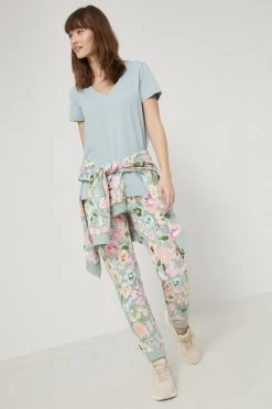 Γυναικεία Παντελόνια φόρμας Medicine - Παντελόνι Daily Pleasures ανοιχτό πράσινο