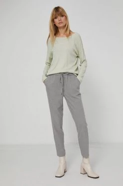 Γυναικεία Υφασμάτινα Medicine - Παντελόνι Timeless Capsule γκρί -Medicine Κατάστημα unnamed file 2558