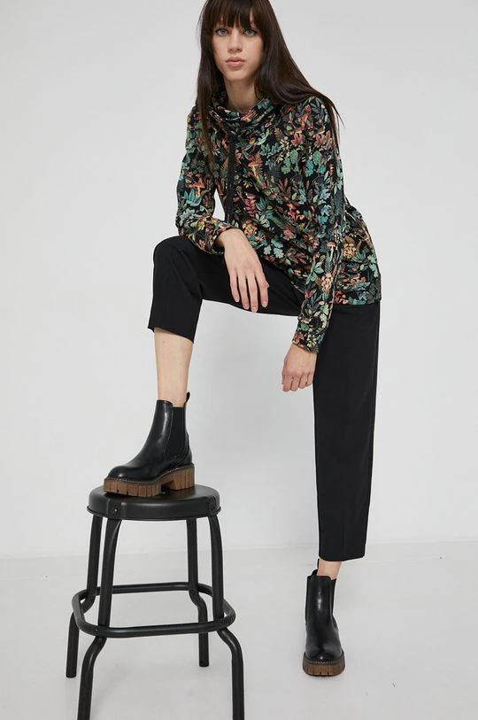 Γυναικεία Υφασμάτινα Medicine - Παντελόνι Essential μαύρο 4 Γυναικεία Υφασμάτινα Medicine - Παντελόνι Essential μαύρο - Image 2