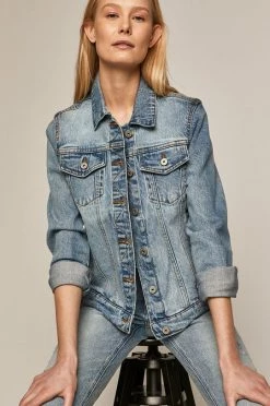 Γυναικεία Κοντά μπουφάν Medicine - Τζιν μπουφάν Denim ανοιχτό μπλε