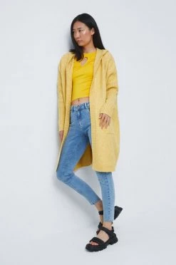 Γυναικεία Με φερμουάρ Πλεκτή ζακέτα Medicine κίτρινο -Medicine Κατάστημα unnamed file 258