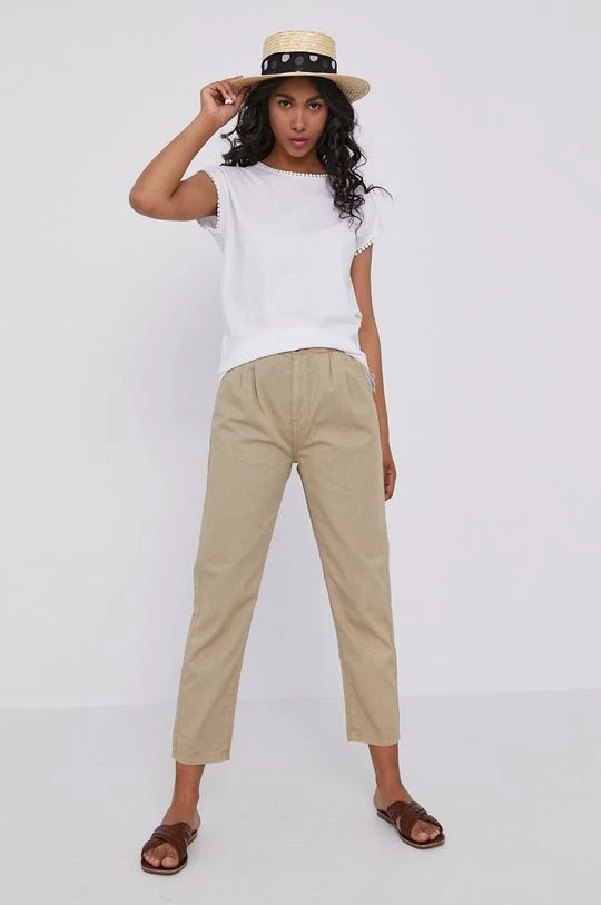 Γυναικεία Υφασμάτινα Medicine - Παντελόνι Essential χρώμα της άμμου 3 Γυναικεία Υφασμάτινα Medicine - Παντελόνι Essential χρώμα της άμμου