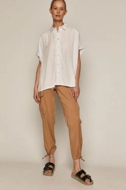 Γυναικεία Υφασμάτινα Medicine - Παντελόνι Essential μπεζ -Medicine Κατάστημα unnamed file 2611