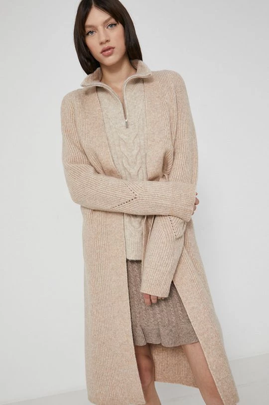 Γυναικεία Με φερμουάρ Medicine - Πλεκτή ζακέτα Essential μπεζ 6 Γυναικεία Με φερμουάρ Medicine - Πλεκτή ζακέτα Essential μπεζ - Image 4