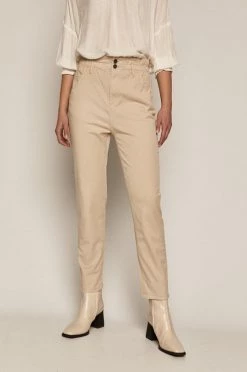 Γυναικεία Υφασμάτινα Medicine - Παντελόνι Basic μπεζ