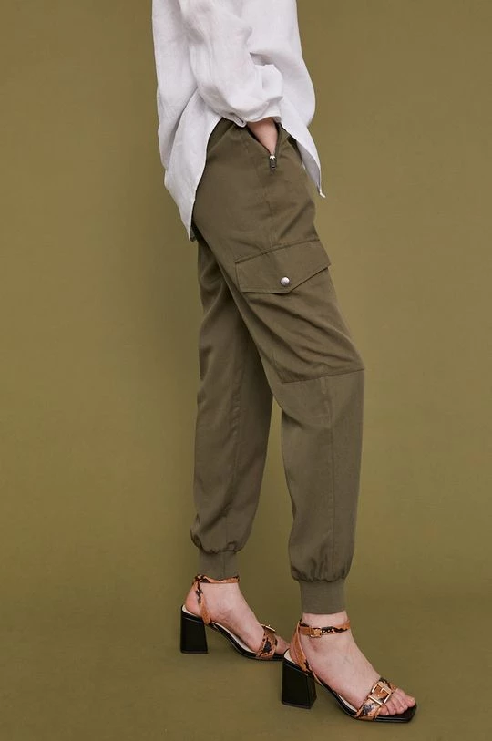 Γυναικεία Υφασμάτινα Medicine - Παντελόνι Essential καφέ πράσινο 3 Γυναικεία Υφασμάτινα Medicine - Παντελόνι Essential καφέ πράσινο