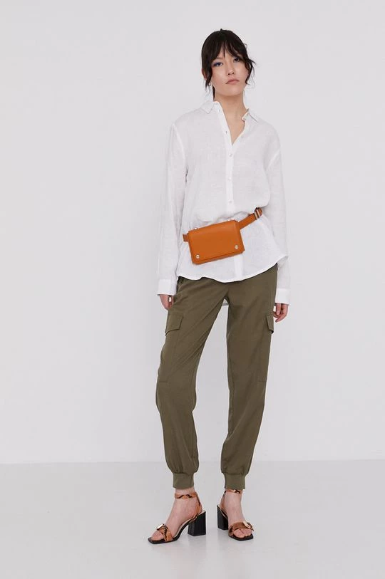 Γυναικεία Υφασμάτινα Medicine - Παντελόνι Essential καφέ πράσινο 4 Γυναικεία Υφασμάτινα Medicine - Παντελόνι Essential καφέ πράσινο - Image 2