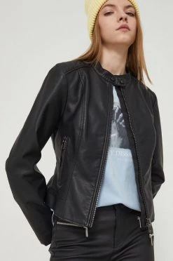 Γυναικεία Κοντά μπουφάν Medicine - Ραμόνεσκα Essential μαύρο