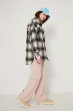 Γυναικεία Μακριά μπουφάν Medicine - Μπουφάν Essential μέντα