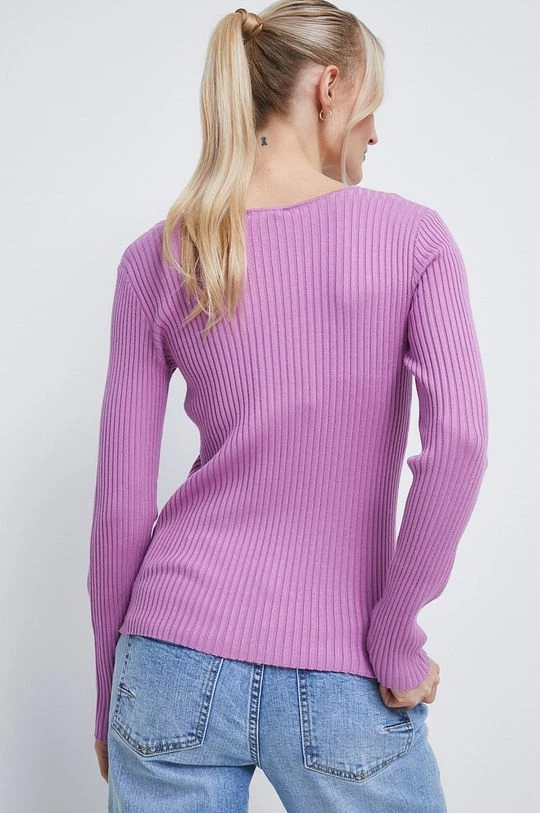 Γυναικεία Χωρίς φερμουάρ Πουλόβερ Medicine μοβ 5 Γυναικεία Χωρίς φερμουάρ Πουλόβερ Medicine μοβ - Image 3