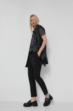 Γυναικεία Υφασμάτινα Medicine - Παντελόνι Basic μαύρο -Medicine Κατάστημα unnamed file 2708