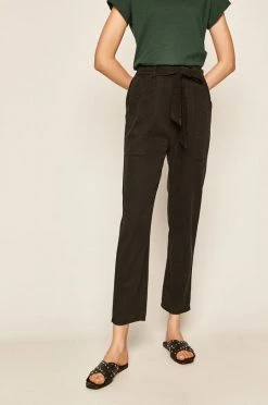 Γυναικεία Υφασμάτινα Medicine - Παντελόνι Basic μαύρο