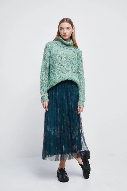 Γυναικεία Χωρίς φερμουάρ Πουλόβερ με προσθήκη μαλλιού Medicine χρώμα: πράσινο, 4 Γυναικεία Χωρίς φερμουάρ Πουλόβερ με προσθήκη μαλλιού Medicine χρώμα: πράσινο, - Image 2