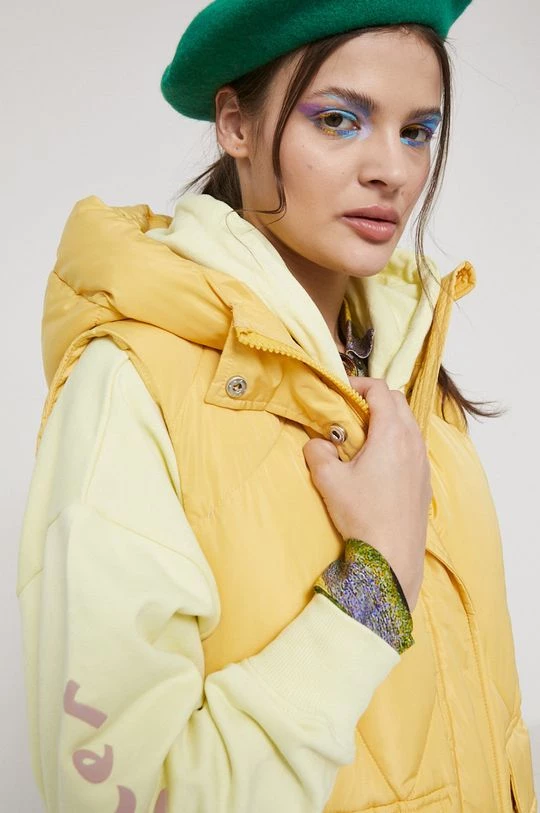 Γυναικεία Γιλέκα Medicine - Αμάνικο μπουφάν Essential κρεμ 6 Γυναικεία Γιλέκα Medicine - Αμάνικο μπουφάν Essential κρεμ - Image 4