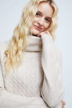 Γυναικεία Χωρίς φερμουάρ Πουλόβερ με προσθήκη μαλλιού Medicine χρώμα: μπεζ 10 Γυναικεία Χωρίς φερμουάρ Πουλόβερ με προσθήκη μαλλιού Medicine χρώμα: μπεζ -Medicine Κατάστημα unnamed file 384