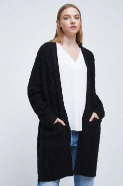 Γυναικεία Με φερμουάρ Πλεκτή ζακέτα Medicine μαύρο -Medicine Κατάστημα unnamed file 399