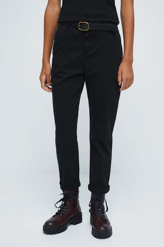 Γυναικεία Υφασμάτινα Παντελόνι Medicine μαύρο 4 Γυναικεία Υφασμάτινα Παντελόνι Medicine μαύρο - Image 2