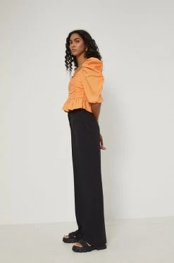 Γυναικεία Υφασμάτινα Παντελόνι Medicine χρώμα: μαύρο, -Medicine Κατάστημα unnamed file 432