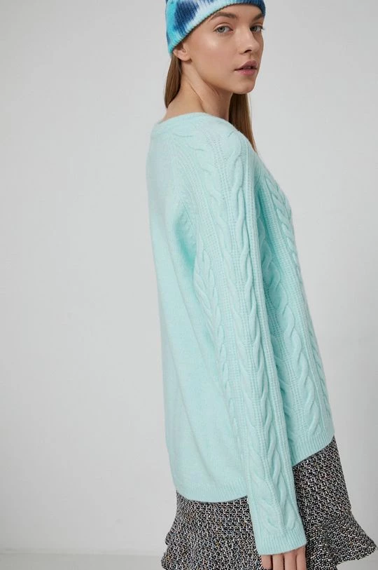 Γυναικεία Χωρίς φερμουάρ Medicine - Πουλόβερ με προσθήκη μαλλιού Commercial χλωμό πράσινο 5 Γυναικεία Χωρίς φερμουάρ Medicine - Πουλόβερ με προσθήκη μαλλιού Commercial χλωμό πράσινο - Image 3