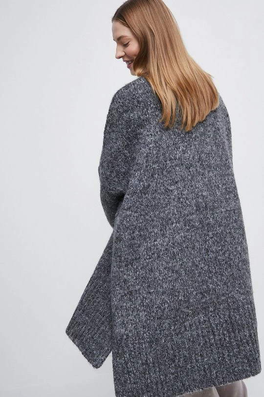 Γυναικεία Με φερμουάρ Πλεκτή ζακέτα Medicine γκρι 5 Γυναικεία Με φερμουάρ Πλεκτή ζακέτα Medicine γκρι - Image 3