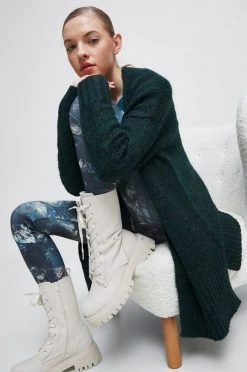 Γυναικεία Με φερμουάρ Πλεκτή ζακέτα Medicine πράσινο -Medicine Κατάστημα unnamed file 504