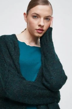 Γυναικεία Με φερμουάρ Πλεκτή ζακέτα Medicine πράσινο -Medicine Κατάστημα unnamed file 506