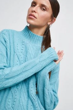 Γυναικεία Χωρίς φερμουάρ Πουλόβερ Medicine τιρκουάζ -Medicine Κατάστημα unnamed file 516