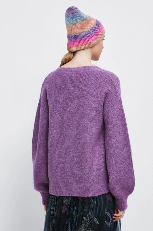 Γυναικεία Χωρίς φερμουάρ Πουλόβερ Medicine μοβ 5 Γυναικεία Χωρίς φερμουάρ Πουλόβερ Medicine μοβ - Image 3