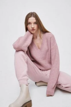 Γυναικεία Χωρίς φερμουάρ Πουλόβερ Medicine ροζ