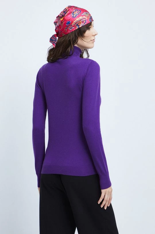 Γυναικεία Χωρίς φερμουάρ Πουλόβερ Medicine μοβ 5 Γυναικεία Χωρίς φερμουάρ Πουλόβερ Medicine μοβ - Image 3