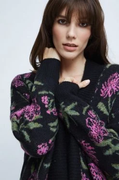 Γυναικεία Με φερμουάρ Πλεκτή ζακέτα Medicine μαύρο -Medicine Κατάστημα unnamed file 667