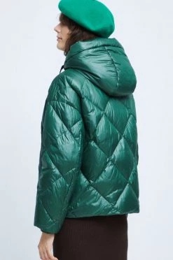 Γυναικεία Κοντά μπουφάν Μπουφάν με επένδυση από πούπουλα Medicine πράσινο -Medicine Κατάστημα unnamed file 720