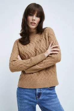 Γυναικεία Χωρίς φερμουάρ Πουλόβερ Medicine μπεζ