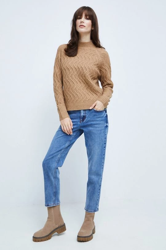 Γυναικεία Χωρίς φερμουάρ Πουλόβερ Medicine μπεζ 4 Γυναικεία Χωρίς φερμουάρ Πουλόβερ Medicine μπεζ - Image 2