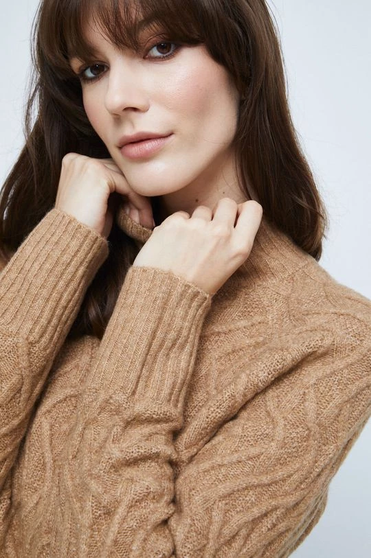 Γυναικεία Χωρίς φερμουάρ Πουλόβερ Medicine μπεζ 6 Γυναικεία Χωρίς φερμουάρ Πουλόβερ Medicine μπεζ - Image 4