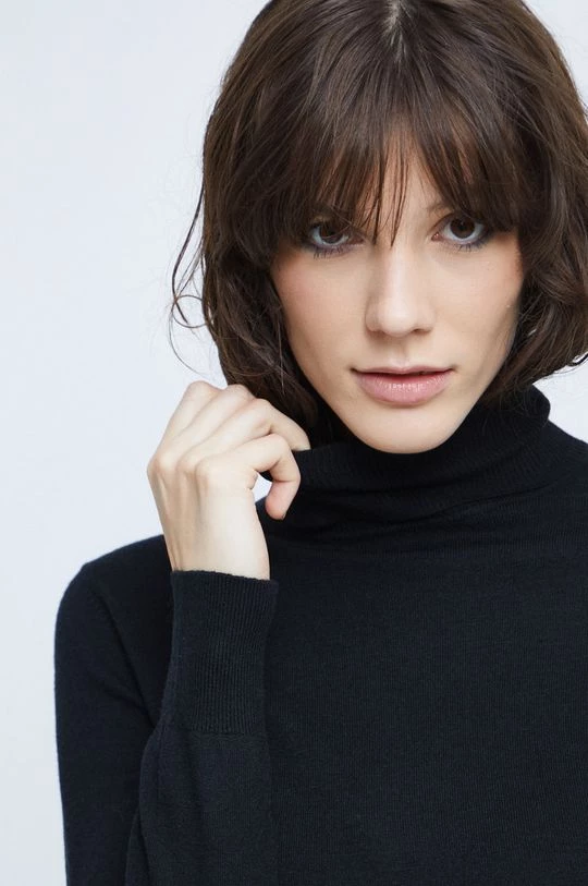 Γυναικεία Χωρίς φερμουάρ Πουλόβερ Medicine μαύρο 6 Γυναικεία Χωρίς φερμουάρ Πουλόβερ Medicine μαύρο - Image 4