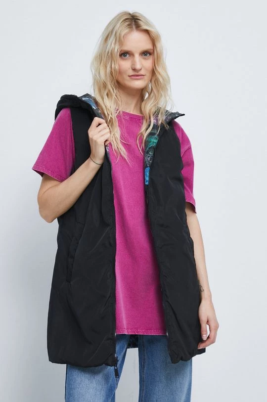 Γυναικεία Γιλέκα Γιλέκο δύο όψεων Medicine χρώμα: μαύρο 4 Γυναικεία Γιλέκα Γιλέκο δύο όψεων Medicine χρώμα: μαύρο - Image 2