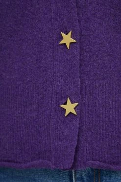 Γυναικεία Με φερμουάρ Ζακέτα από μίγμα μαλλιού Medicine μοβ -Medicine Κατάστημα unnamed file 819