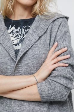 Γυναικεία Με φερμουάρ Ζακέτα από μίγμα μαλλιού Medicine γκρι -Medicine Κατάστημα unnamed file 847