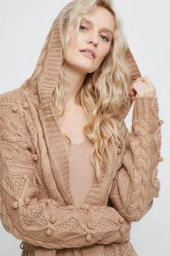 Γυναικεία Με φερμουάρ Πλεκτή ζακέτα Medicine μπεζ -Medicine Κατάστημα unnamed file 853