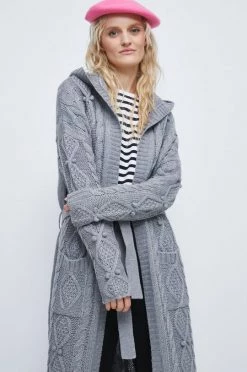 Γυναικεία Με φερμουάρ Πλεκτή ζακέτα Medicine γκρι -Medicine Κατάστημα unnamed file 864