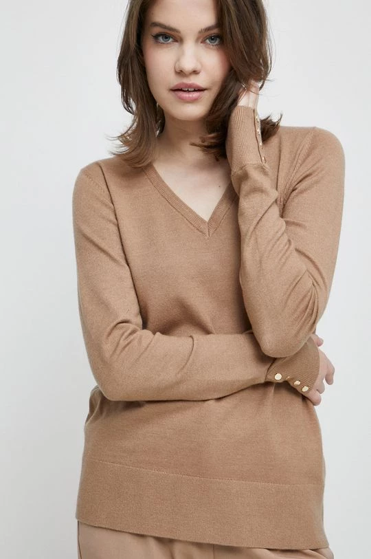 Γυναικεία Χωρίς φερμουάρ Πουλόβερ Medicine μπεζ 4 Γυναικεία Χωρίς φερμουάρ Πουλόβερ Medicine μπεζ - Image 2