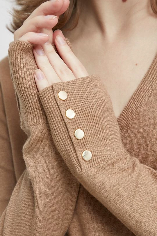 Γυναικεία Χωρίς φερμουάρ Πουλόβερ Medicine μπεζ 7 Γυναικεία Χωρίς φερμουάρ Πουλόβερ Medicine μπεζ - Image 5