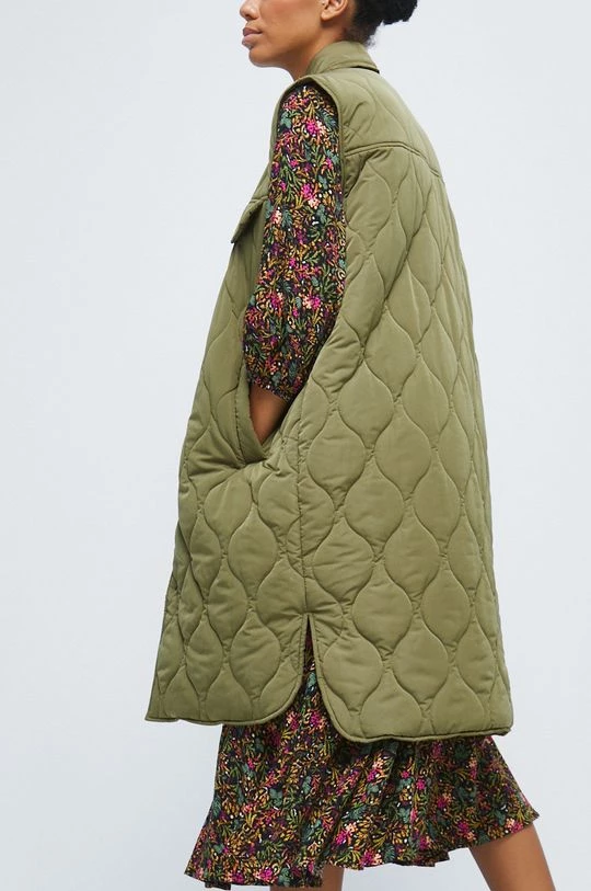 Γυναικεία Γιλέκα Αμάνικο μπουφάν Medicine πράσινο 7 Γυναικεία Γιλέκα Αμάνικο μπουφάν Medicine πράσινο - Image 5