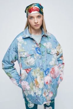 Γυναικεία Κοντά μπουφάν Μπουφάν Medicine τιρκουάζ