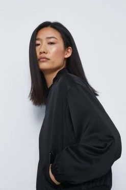 Γυναικεία Κοντά μπουφάν Μπουφάν Bomber Medicine χρώμα: μαύρο -Medicine Κατάστημα unnamed file 940