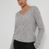 Γυναικεία Χωρίς φερμουάρ Medicine - Μάλλινο πουλόβερ Essential ανοιχτό γκρι
